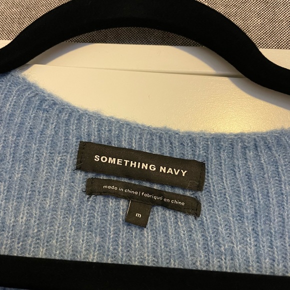 Blue Something Navy sweater - Picture 2 of 2